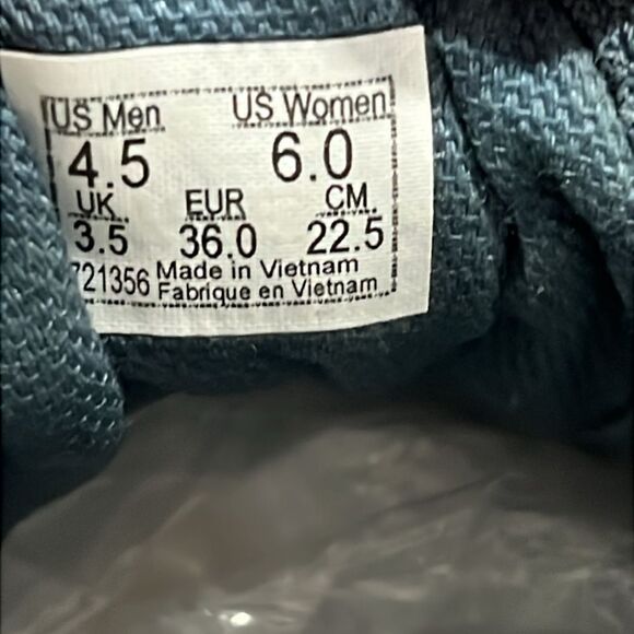 🔥 VANS Old Skool Stackform Denim Floral Platform Sneakers Women Sz 6 - PERFECT - Picture 14 of 14